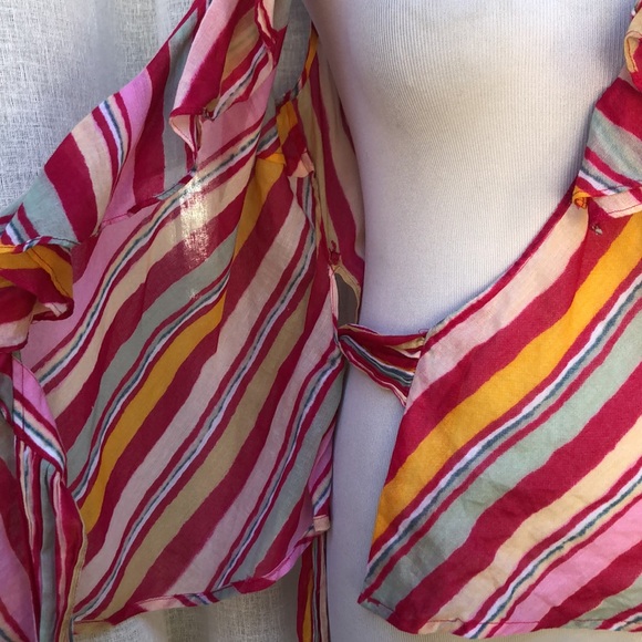 Lauren Ralph Lauren petite sleeveless colorful blouse - Picture 12 of 12